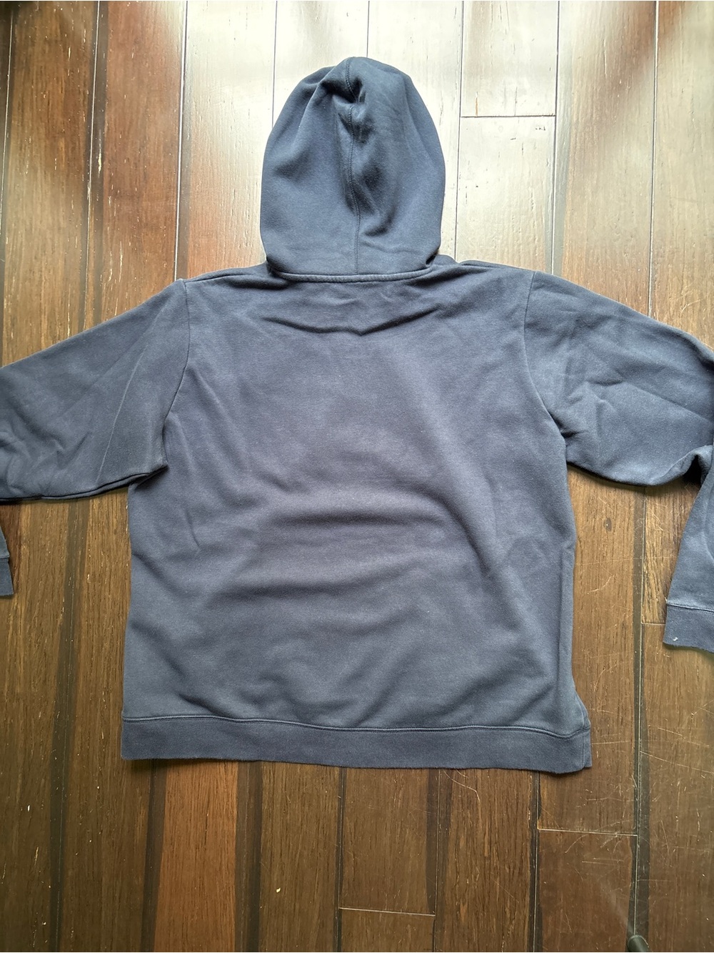 Helly Hansen Mens Navy Hoodie Large fall soft gorpcore hike camping outdoor - Picture 4 of 7